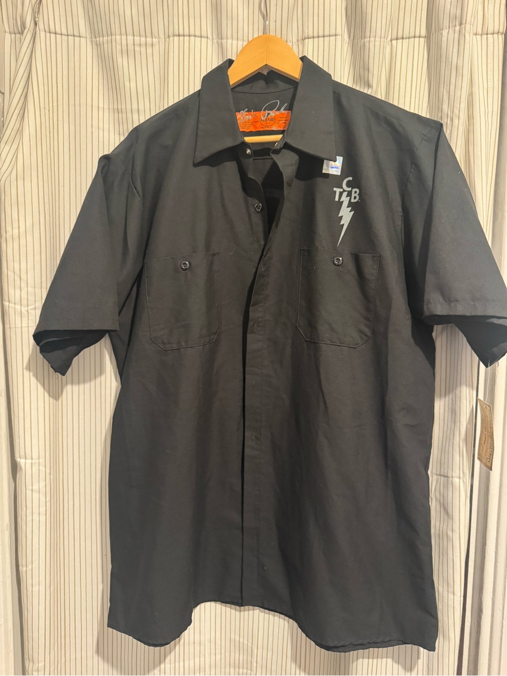 Elvis Presley iconic "TCB" Red Kap genuine industrial work shirt - discontinued